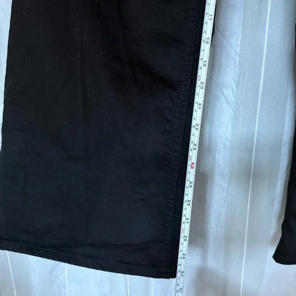 COS Black Flare Pants Women’s Size 25 Tailored Wide Leg High Waist Minimalist - Picture 5 of 16